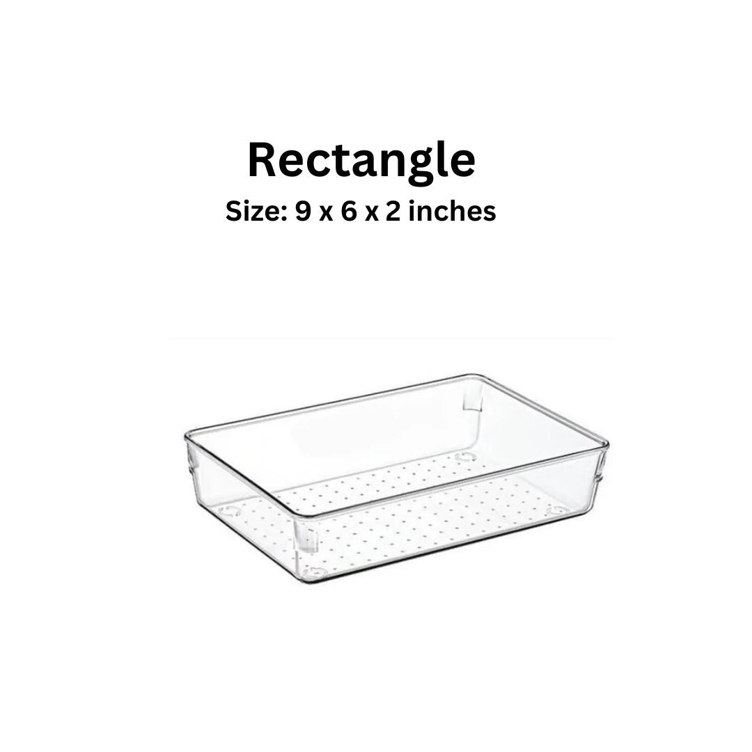 Acrylic Drawer Organizer Tray