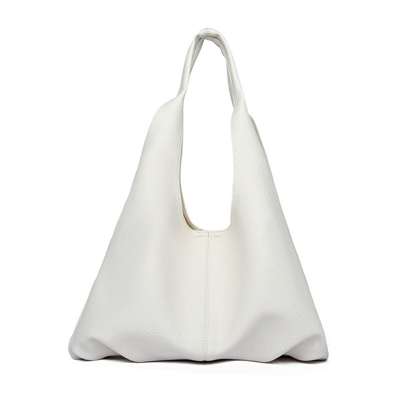 Women’s Soft Leather Dumpling Tote Bag