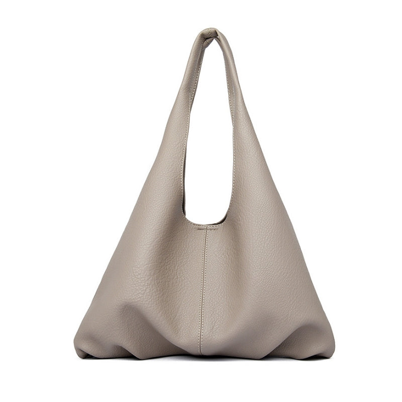 Women’s Soft Leather Dumpling Tote Bag