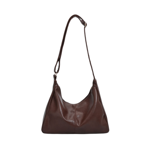 Cocoa Curve Shoulder Bag