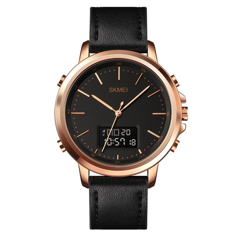Men's Classic Leather Sports Watch