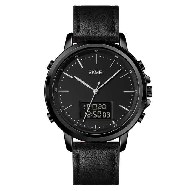 Men's Classic Leather Sports Watch