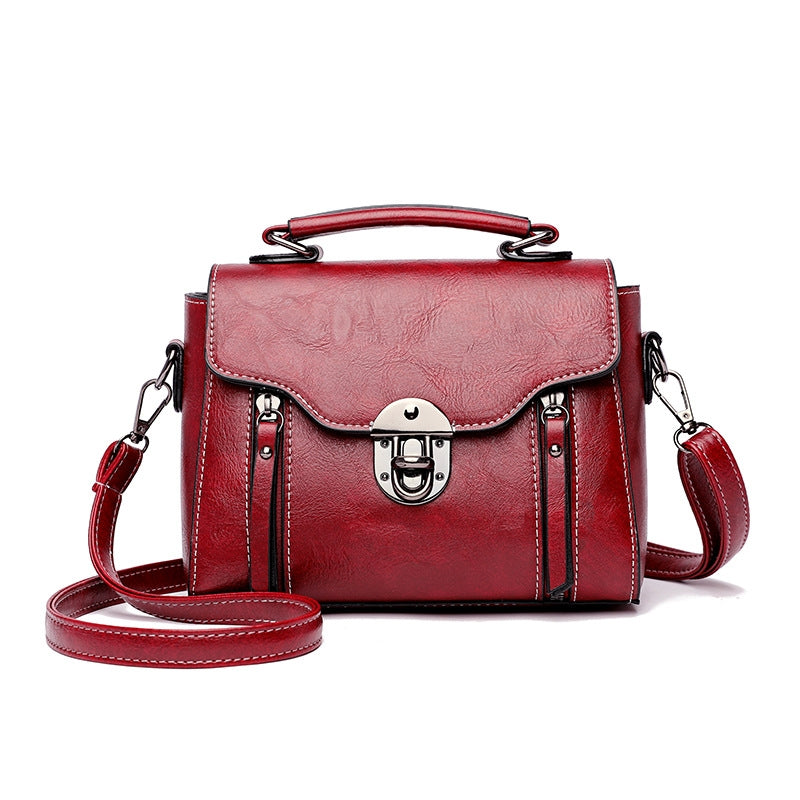 Classic Leather Crossbody Bag