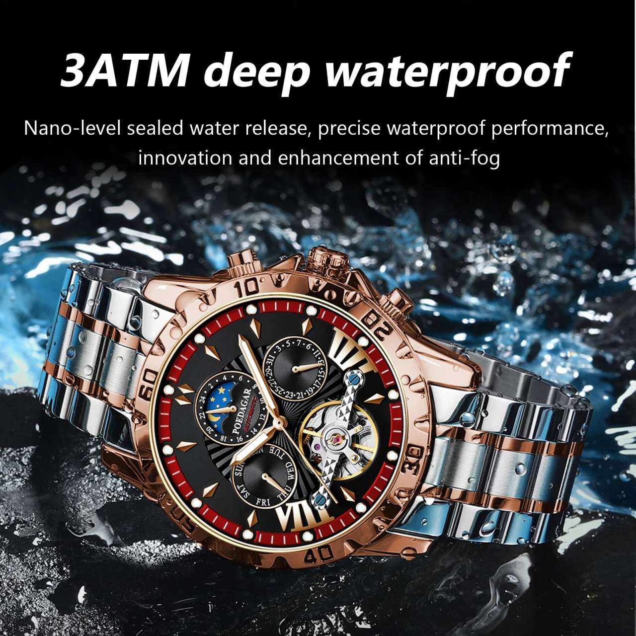 Automatic Luxury Mechanical Watch for Men
