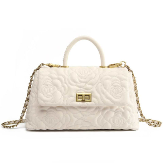 Camellia Elegance Classic Handbag