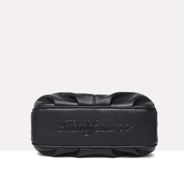 Women's Pebbled Faux Leather Structured Handbag