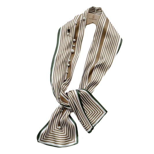 Zebra Zephyr Chiffon Scarf