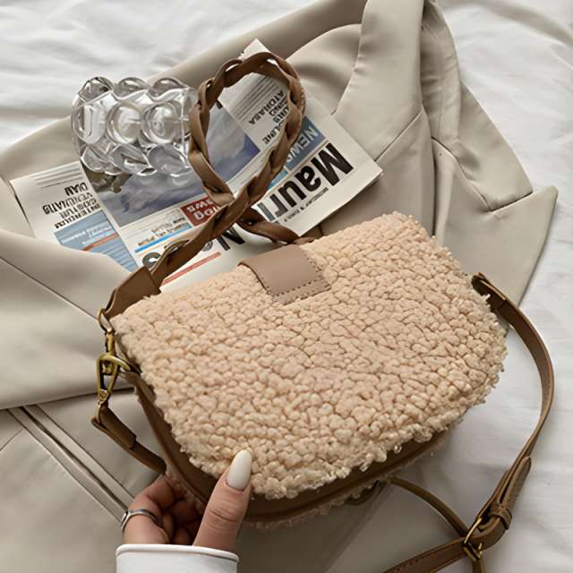 Women’s Winter Plush Mini Shoulder Bag