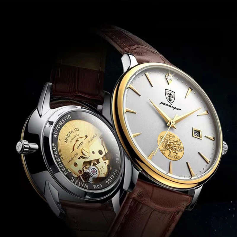 Ultra-Thin Automatic Mechanical Watch For Men
