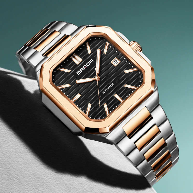 Heritage Square Luminous Mechanical Watch