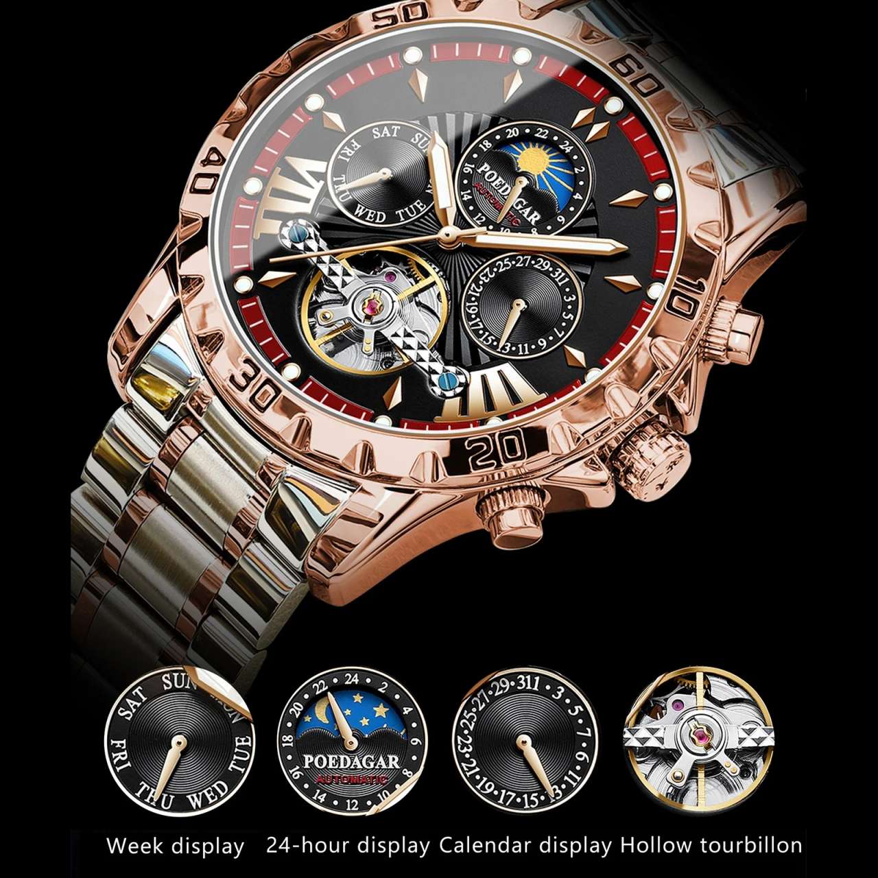 Automatic Luxury Mechanical Watch for Men