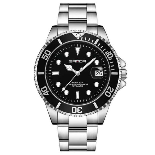 Green Dial Automatic Mechanical Watch for Men