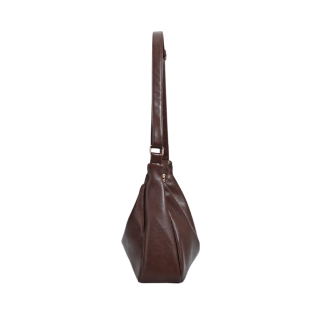 Cocoa Curve Shoulder Bag