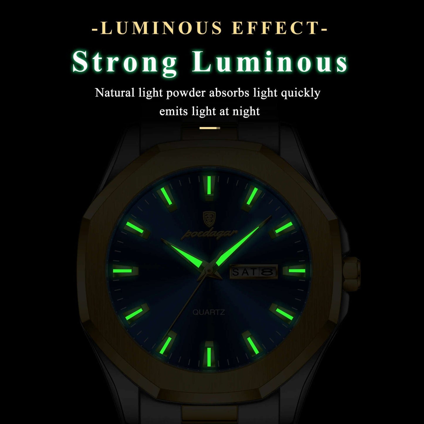 Classic Steel Band Quartz Watch For Men