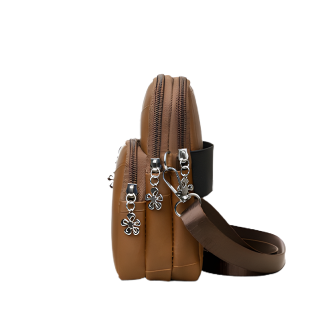 Classic Comfort Vertical Crossbody Bag