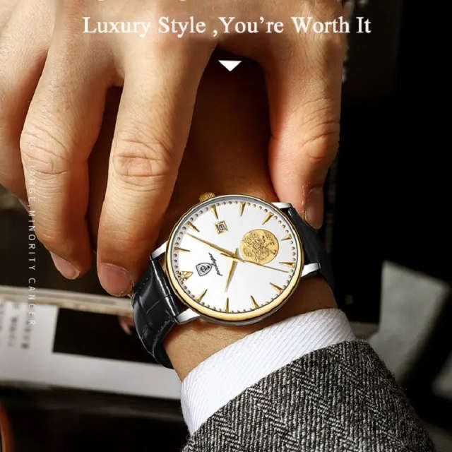 Ultra-Thin Automatic Mechanical Watch For Men