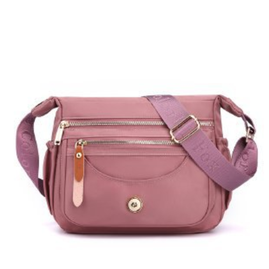 Autumn Nylon Multi-Pocket Water-Repellent Crossbody