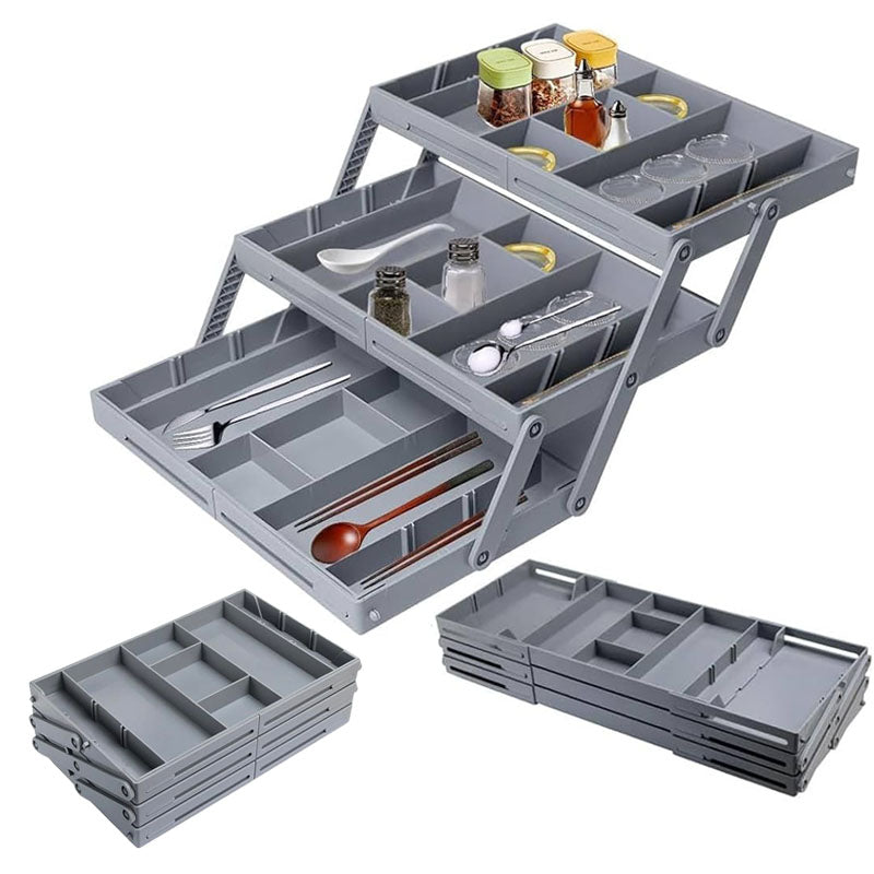 3 Tier Expandable Drawer Organizer