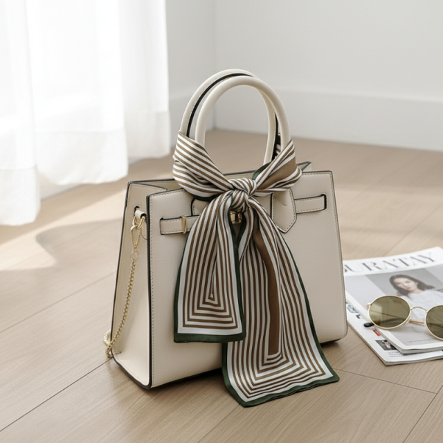 Zebra Zephyr Chiffon Scarf