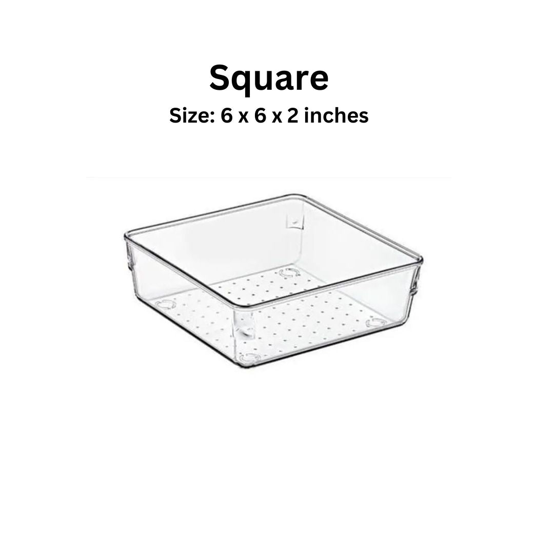 Acrylic Drawer Organizer Tray