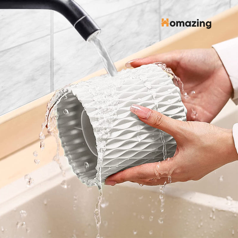 Makeup Brush Organizer Holder Rotate Base