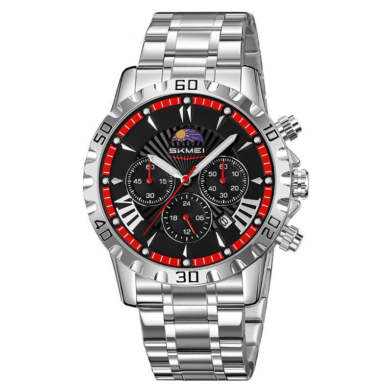 Classic Multifunction Business Quartz Watch
