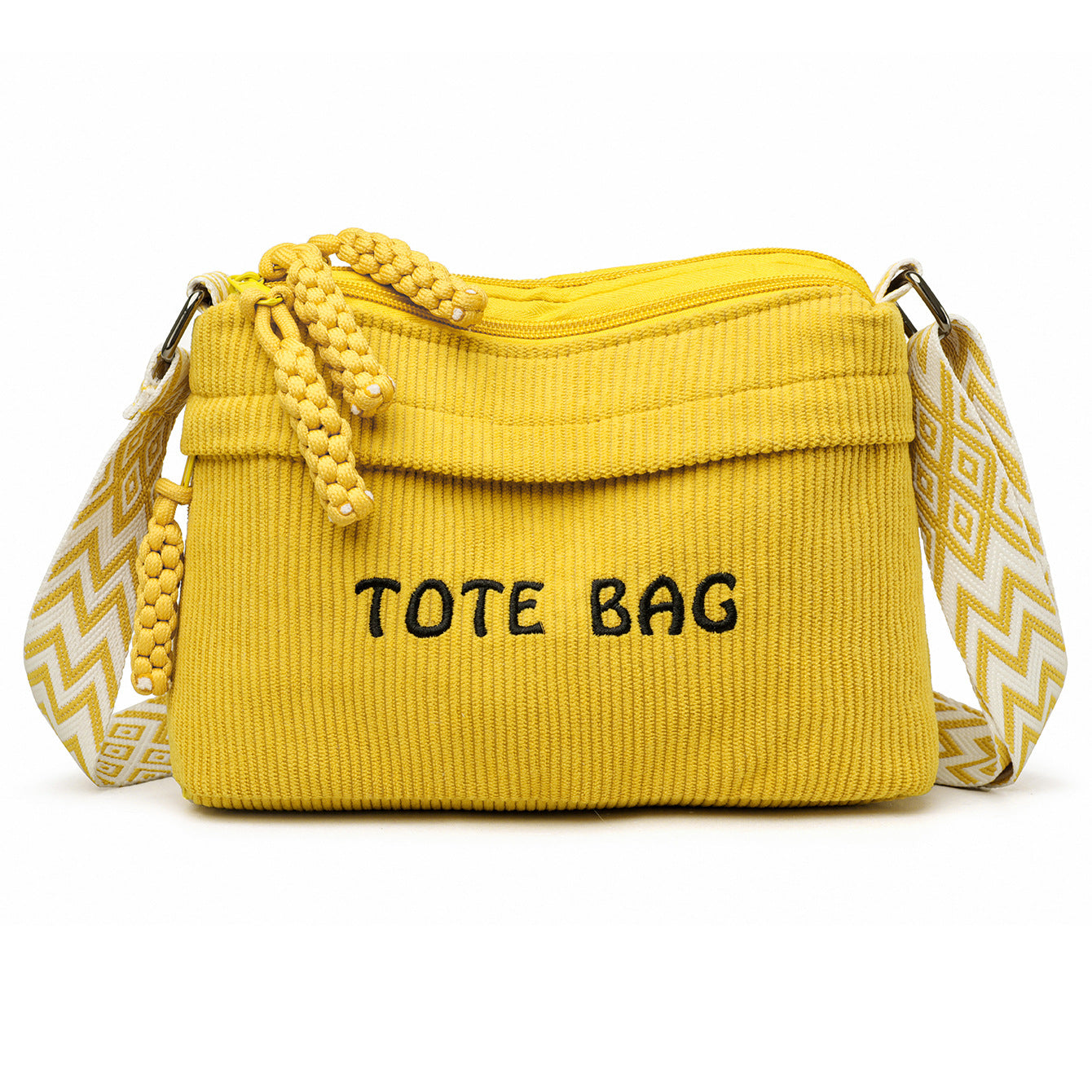 Chunky Braid Crossbody Bag