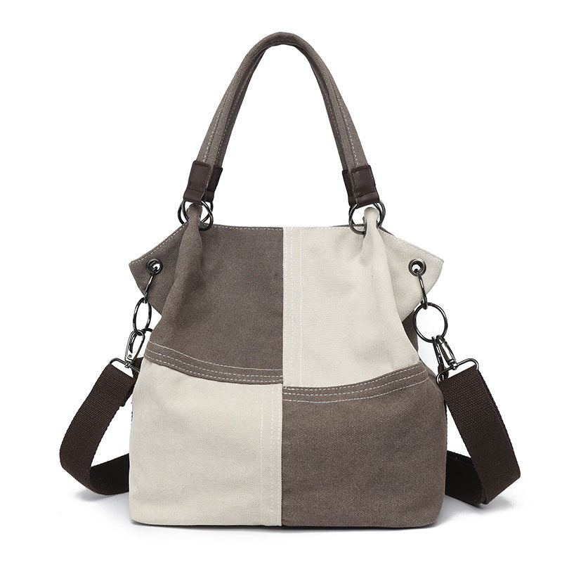 Canvas Slouch Shoulder Bag