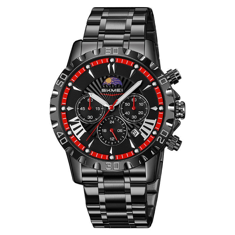 Classic Multifunction Business Quartz Watch