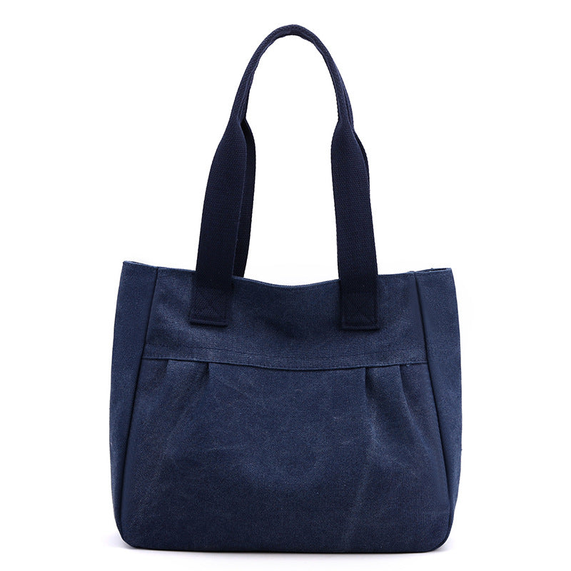 Classic Canvas Shoulder Bag