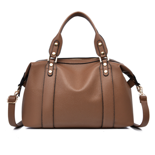 Classic Retro Boston Handbag For Women
