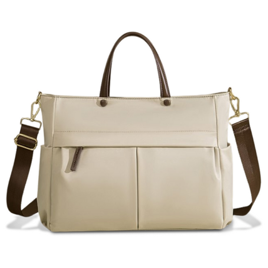 Women's Large Capacity Nylon Laptop Shoulder Bag