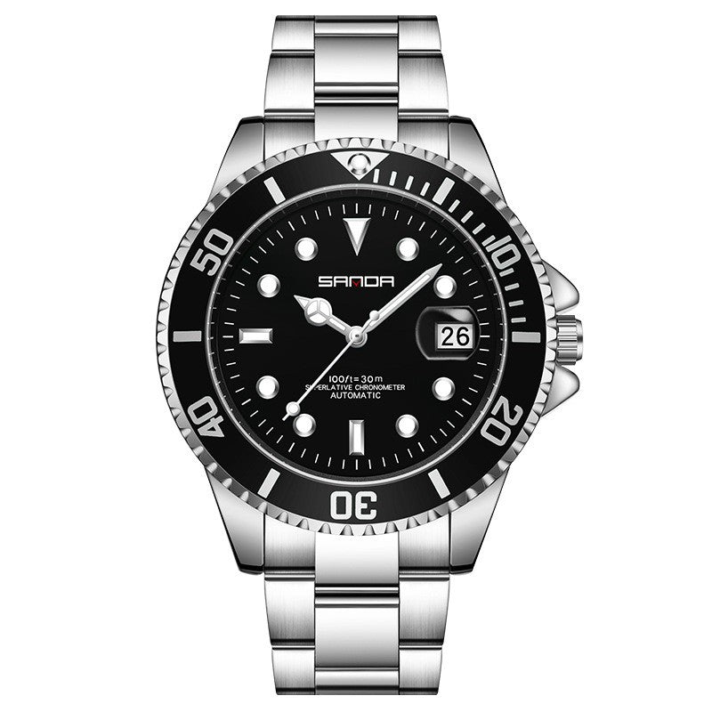 Green Dial Automatic Mechanical Watch for Men